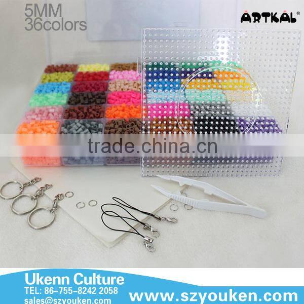 artkal jewelry making kits diy educational toys eva plastic melty beads