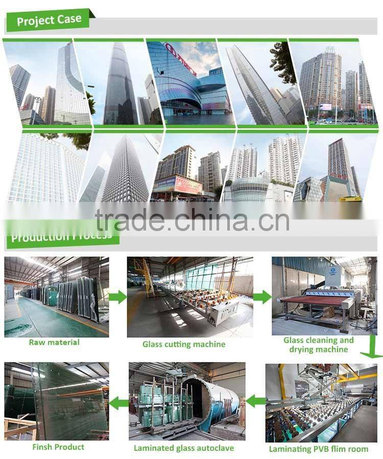 Tempered laminated /insulation glass for building /window/door with best price