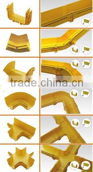 Trade Assurance Flexible PVC plastic cable trunking with UL CUL CE