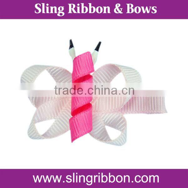 Korker Ribbon Clip Purple Dragonfly