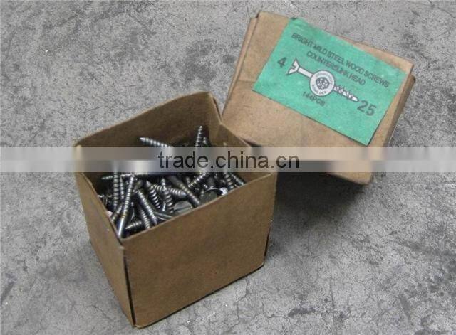 China factory 4.8 x 39 mm c1022 flat ph2 head galvanized wood screw