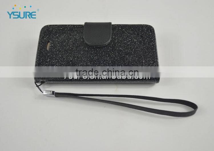 Black Shining 3D Mobile phone case for ZTE blade g with wristlet