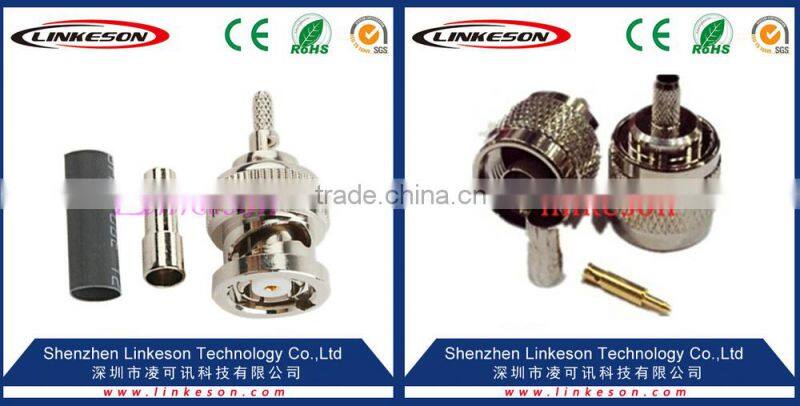 BNC male RF connector