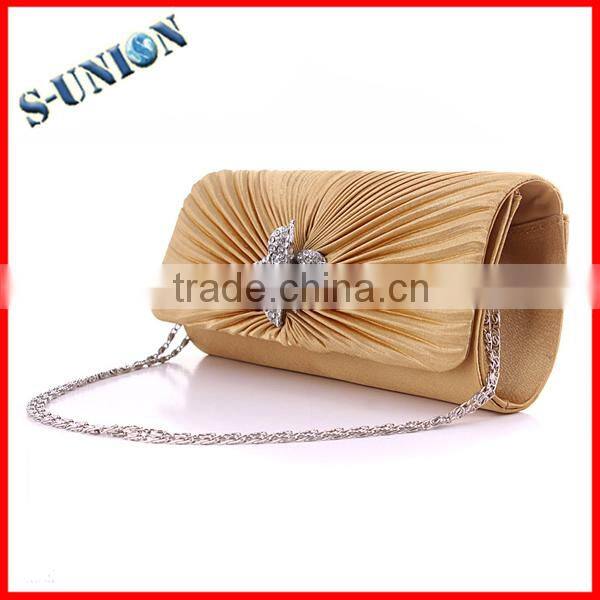 Luxury satin crystal stone evening bags,lady evening bag,bags