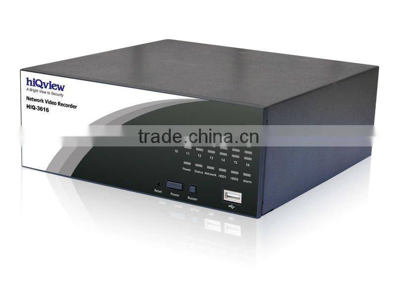 5 Megapixel / Full HD H.264 16 Channel Standalone IP NVR