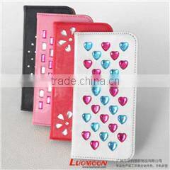 New full diamond PU fancy case for moto g 3rd gen, for moto x 2nd gen, for moto x