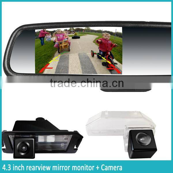 latest 4.3" multi-function car rearview mirror/car anti-glare interior mirror/auto dimming rearview mirror