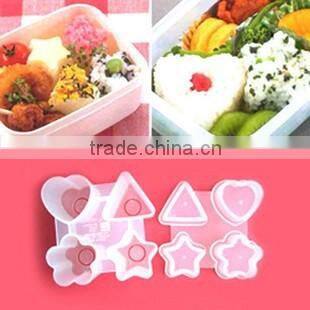 Two compartment Plastic triangle sushi maker