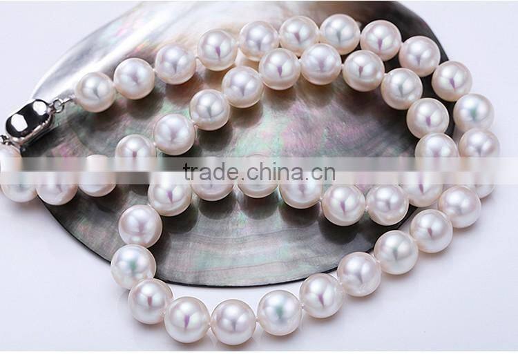 white color high luster fashion necklace for wedding jewelry wholesale