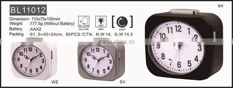 BB13801 round table alarm clock /Bell alarm clock