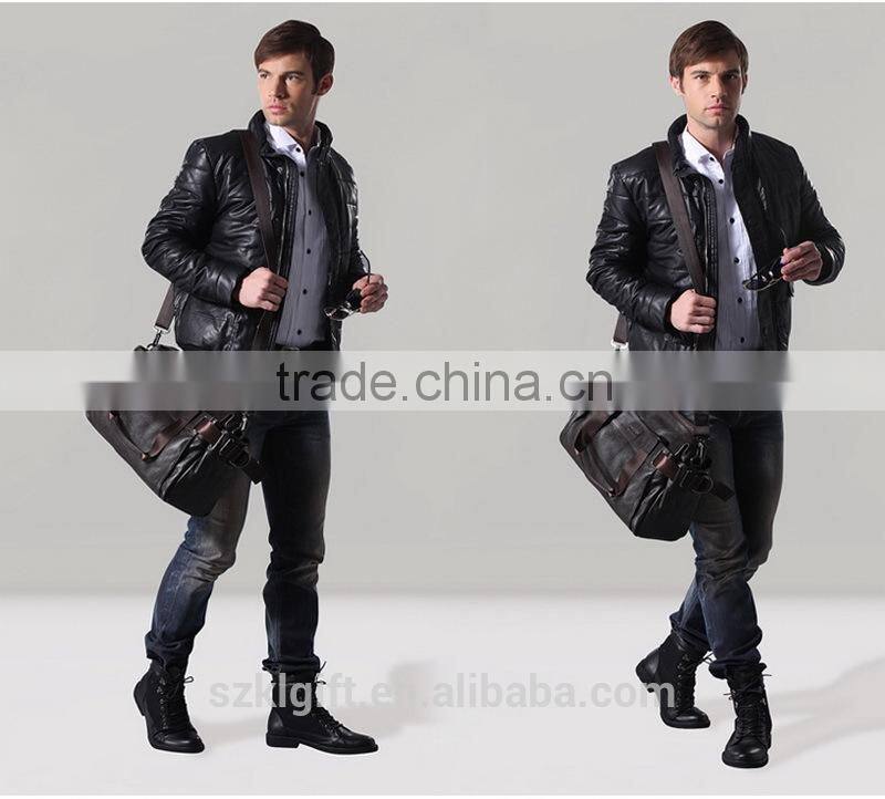 Brand new travel bag leather with high quality