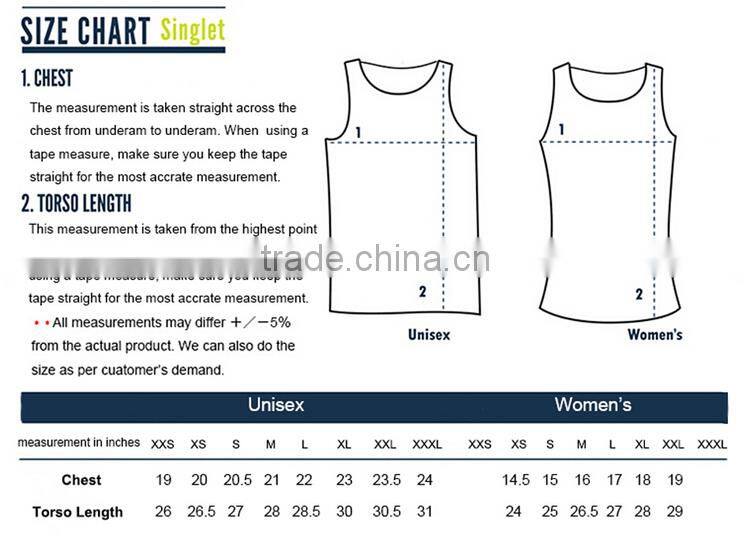 wholesale women tight clothes plain stringer tank top made in china