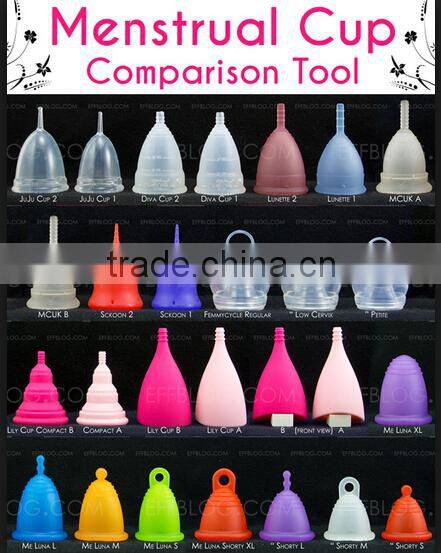 custom orthodox pads and tampons alternative lady cup for menstrualation