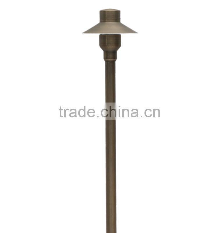 brass led outdoor light garden lights