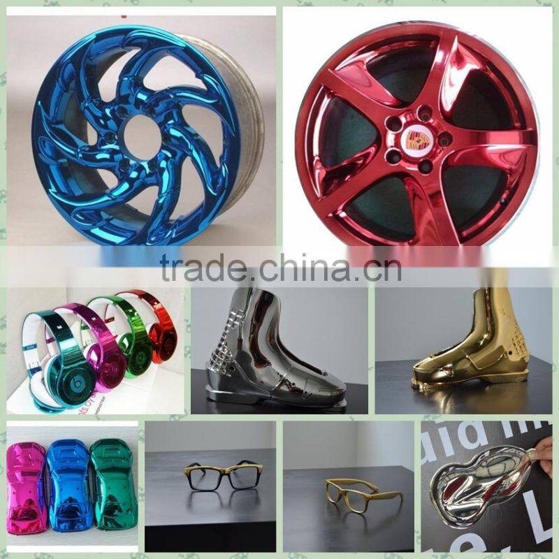 Colorful Mirror spray chrome chemicals for chrome plating machine