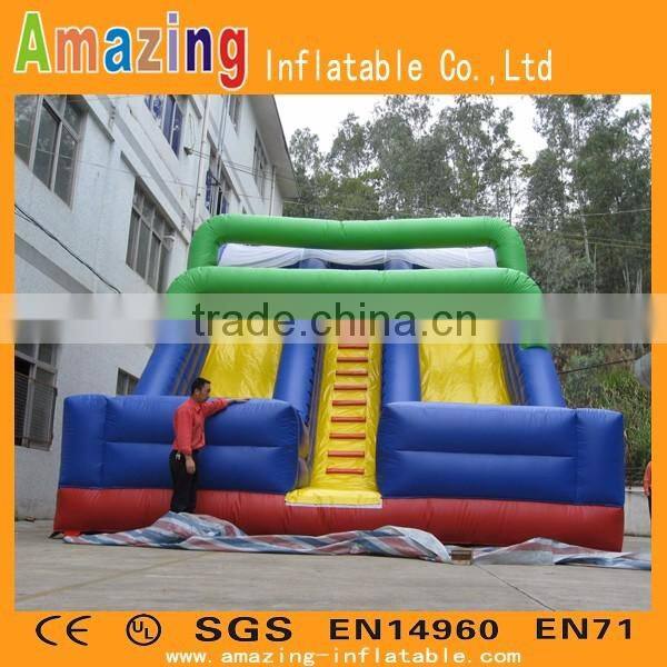 Factory price indoor inflatable bouncer slide for sale