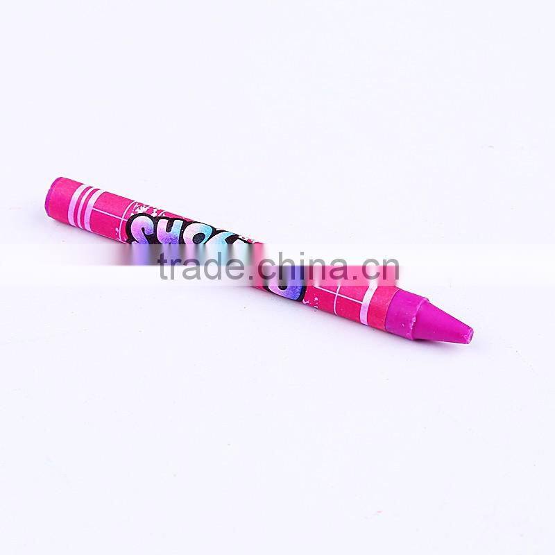 Art Supply Lovely Animal Print Non-Toxic Bulk 24 Pcs Wax Crayon Oil Painting Stick Student School,
