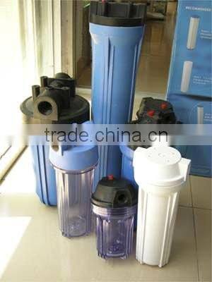 10 inch white filter housing/transparent Filter Housing//water,household plastic filter housing