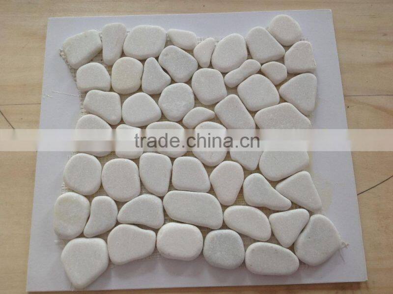 natural stone white pebble stone for garden