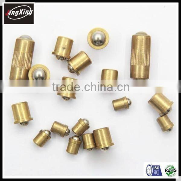 brass housing double headed spring plunger