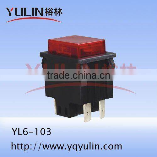 YL6-103 4 position mini push button light dimmer switch