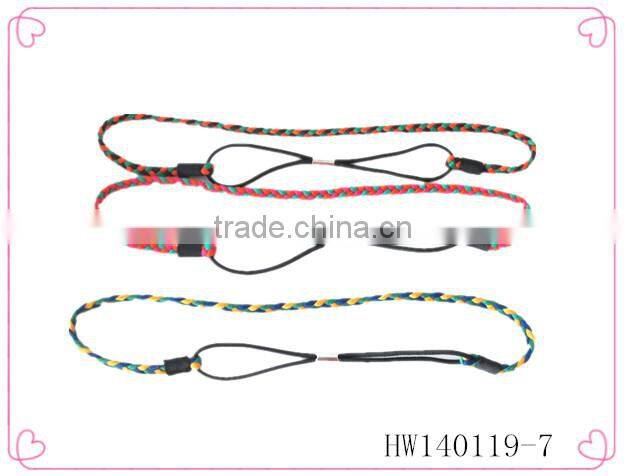 Small elastic headband,braided hair wrap,accessorie for girls
