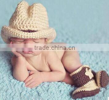 2016 Newborn Photography Props Cute Baby Infant Knitted Clothing Set 0-9 Month