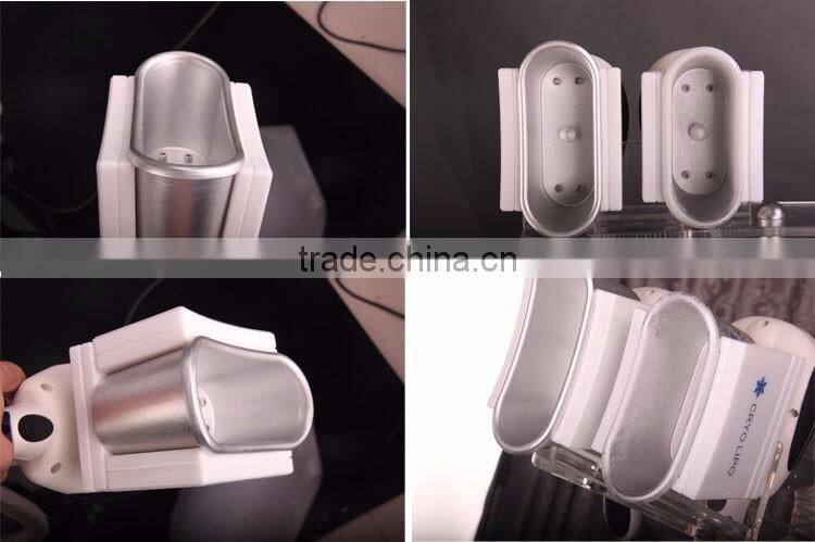 Powerful 2 handle cryo slimming machine , cryo liposuction machine