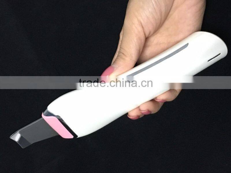 Hand held face tightening skin scrubber how often from shenzhen