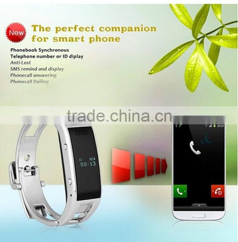Bluetooth smart Bracelet D8 Smart Watch phone for ios and andriod smart wristband D8