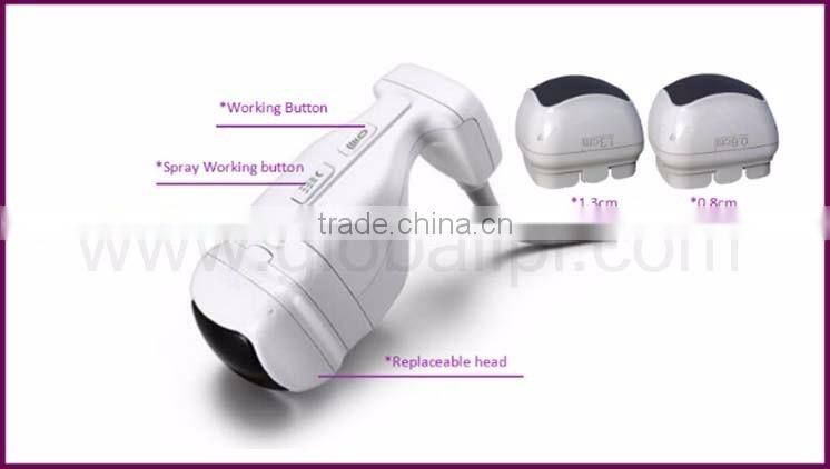 High intensity focused ultrasound body skin rejuvenation on face hifu therapy