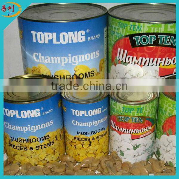 Supply mushroom canned in brine