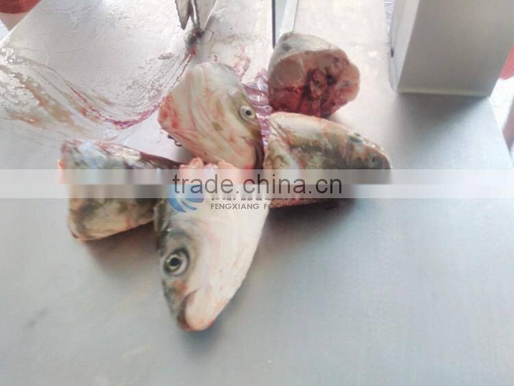 Industrial Frozen Fish Cutting Saw, Fish Head Cutting Machine