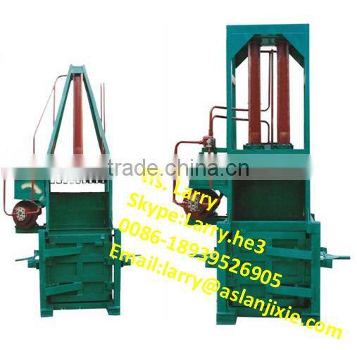 vertical clothing baler/press vertical clothes/used clothes press machine