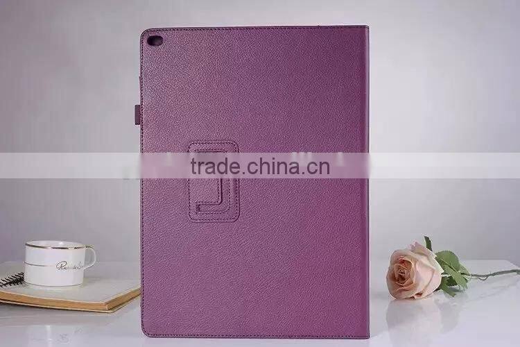 Quality Lychee Texure PU Leather Case with flip Stand For IPAD PRO BUSINESS PROTECTIVE CASE