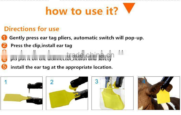 goog quality plastic Cow Ear Tag