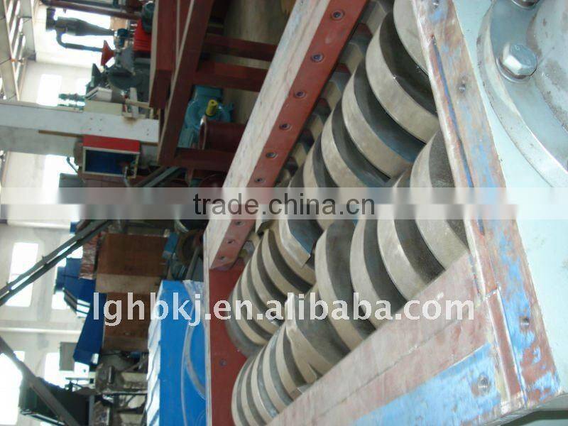 tire shredder machine-tire recycling plant