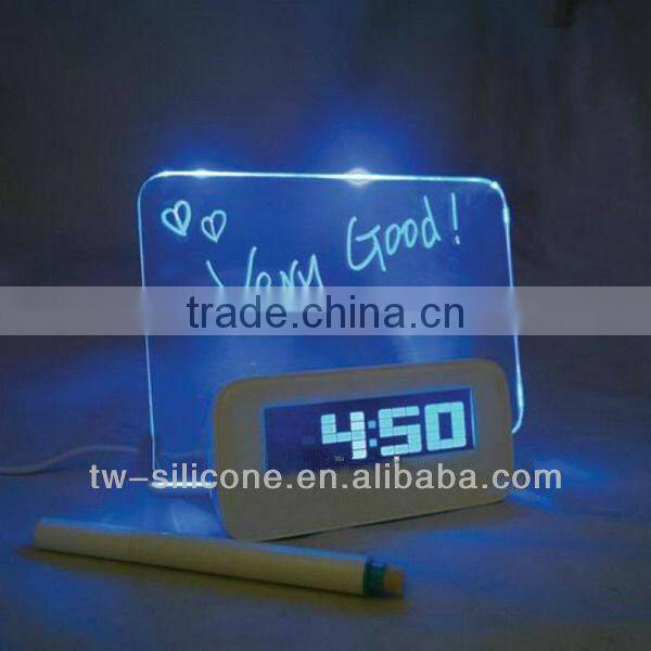 usb led digital clock any words show