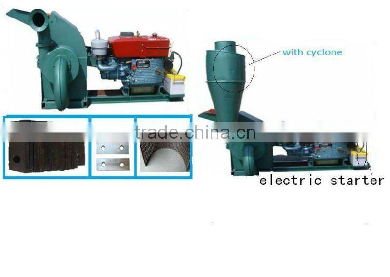 alfalfa hammer crusher/mini feed hammer mill/cow feed hammer mill