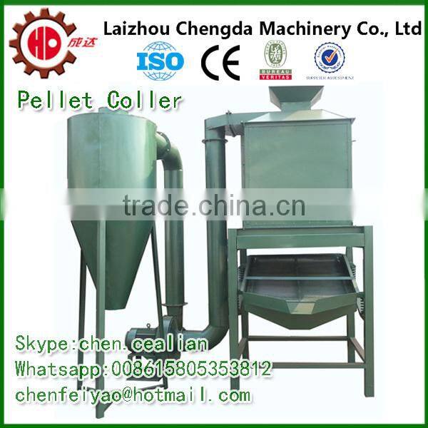 pellets coller pellet cooling machine cool and dry hot pellets into common temperature