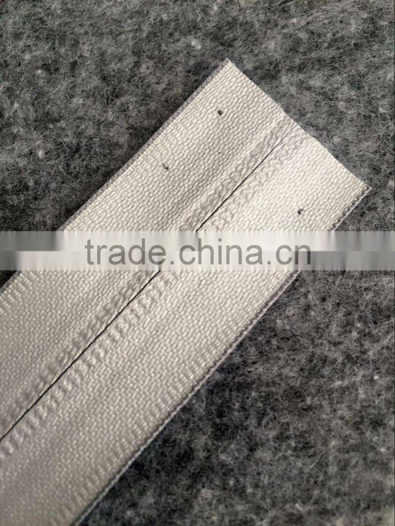 Customized length 5# water proof nylon zipper silver finishing