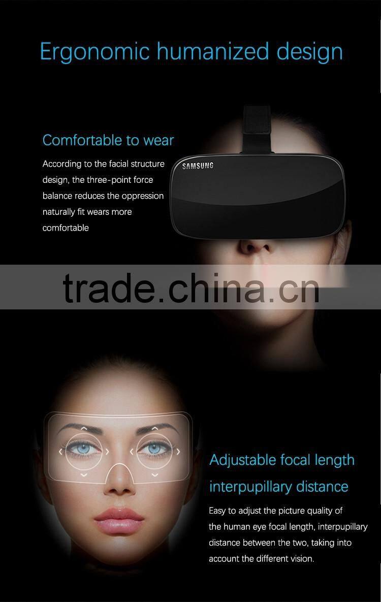 Consumer Electronics 2016 High Quality Leather VR BOX, Online Shopping VR 3d Glasses VR Helmet