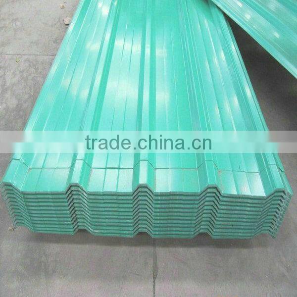 Economic environmentally friendly corrugated color steel sheet