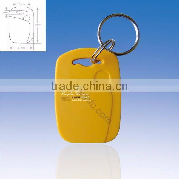 Waterproof Contactless ISO15693 RFID 1K Gym Key Tag/ Access Key Tag