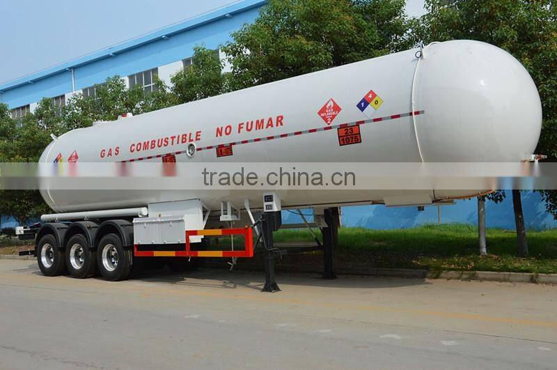 China Supplier Hot Sale Tri-axle LPG Tank Trailer