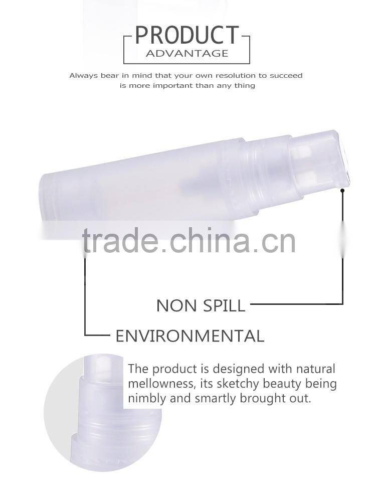 Custom made packaging personal care cosmetics mini 5ml plastic bottle