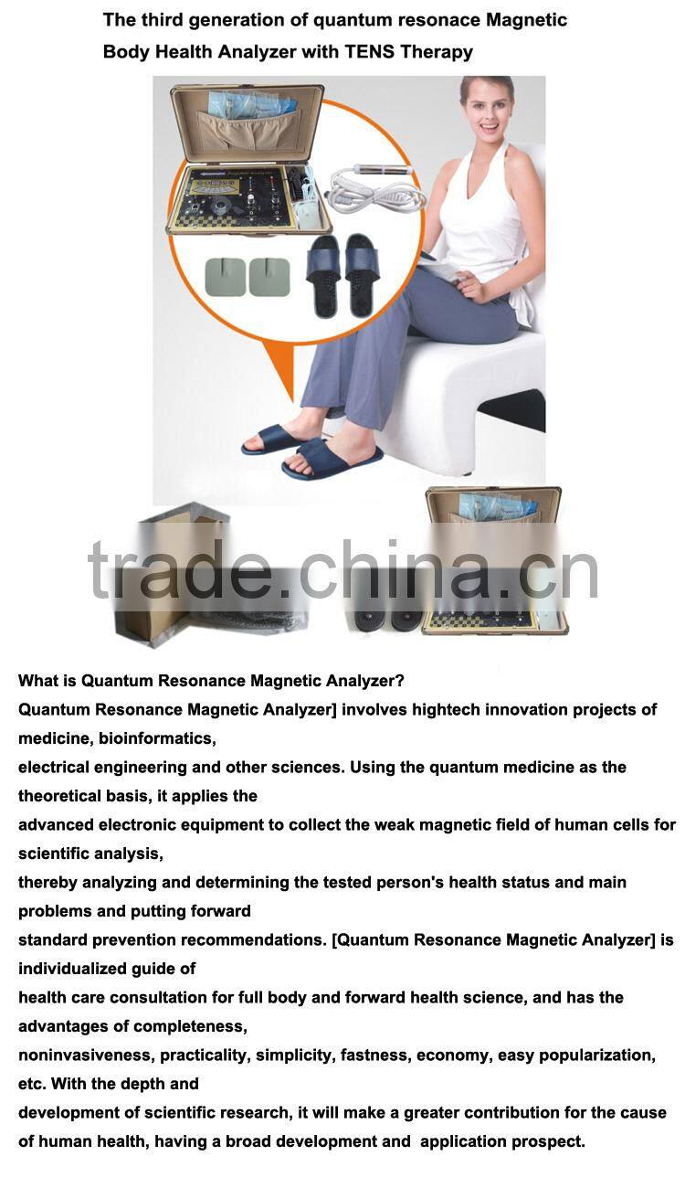 2017 Manufacturers 100% Free Updated Sub-health BIO Meridian detector with CE