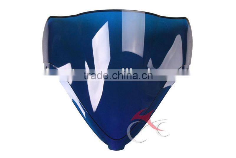 For Suzuki GSX1300R GSXR 1300 Hayabusa 08 09 10 11 12 Blue Windscreen Windshield