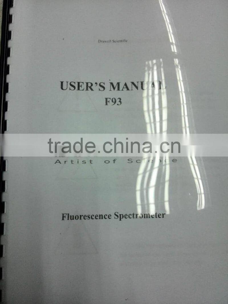 lab equipment of cheap fluorospectrophotometer
