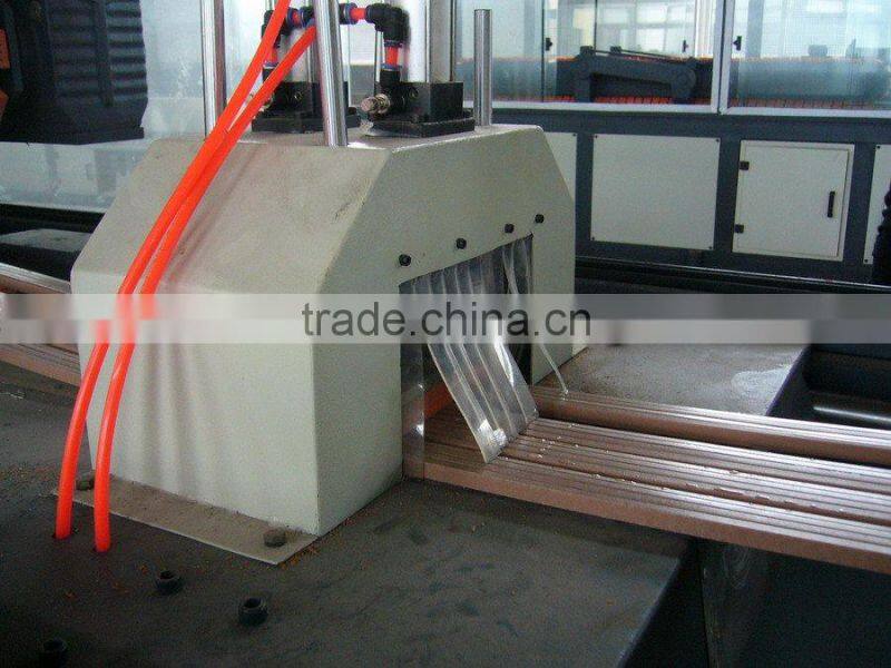 wood plastic extrusion line for window and door
